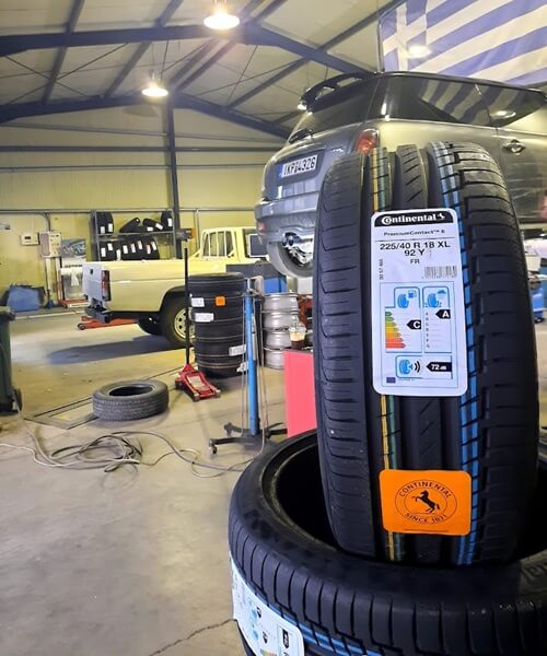 ελαστικα αυτοκινητων ζυγοσταθμιση καραταρακης τροχοκινηση ηρακλειο κρητης CONTINENTAL UNIROYAL VIKING BARUM CROSSWIND TRAZANO MICHELIN KLEBER MATADOR